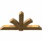 Ekena Millwork Redmond Rough Sawn Timber Gable Bracket, Western Red Cedar, 60"W x 32"H x 4"D x 6"F, 13/12 Pitch GBW060X32X0406RED00RWR - alternate 2